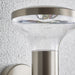 Saxby 67701 Roko 1lt wall IP44 4.6W Marine grade brushed stainless steel & clear pc 4.6W LED GU10 Cool White (Required) - westbasedirect.com