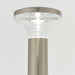 Saxby 67703 Roko post IP44 4.6W Marine grade brushed stainless steel & clear pc 4.6W LED GU10 Cool White (Required) - westbasedirect.com