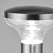 Saxby 67704 Roko bollard IP44 4.6W Marine grade brushed stainless steel & clear pc 4.6W LED GU10 Cool White (Required) - westbasedirect.com