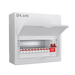 LIVE Electrical LSMC12/100 12 Module Metal Clad Consumer Unit c/w 100A Main Switch (10 Usable Way) - westbasedirect.com
