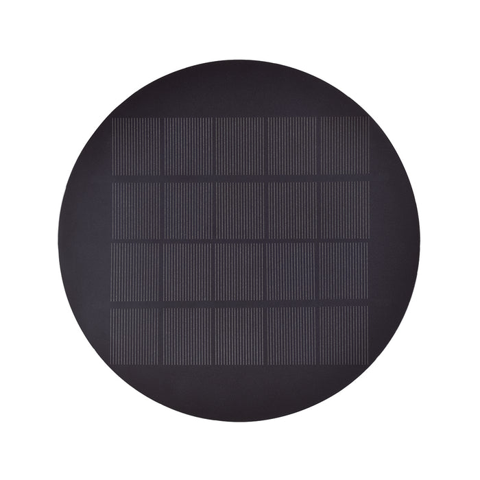 Lutec 6915601335 BELKA 9W IP54 LED Solar Hybrid Outdoor Wall Light 3000K - Dark Grey