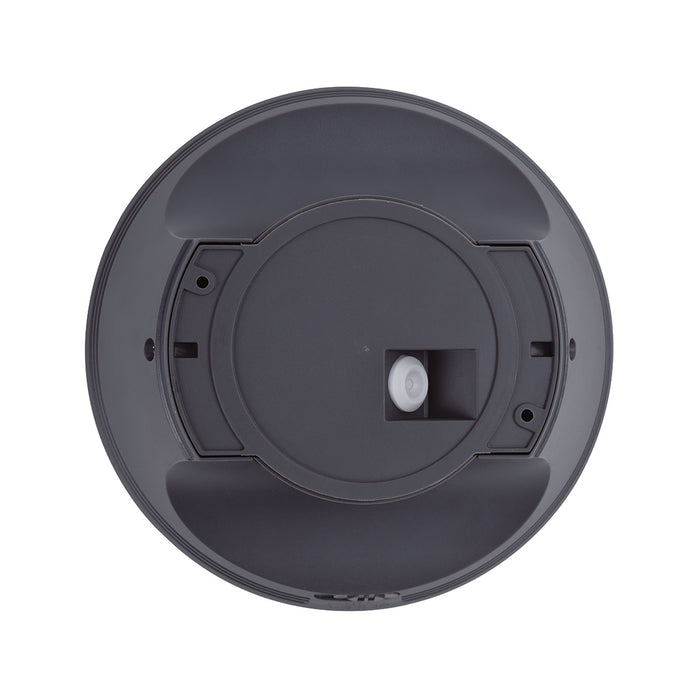 Lutec 6915601335 BELKA 9W IP54 LED Solar Hybrid Outdoor Wall Light 3000K - Dark Grey