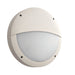 Saxby 69232 Luik eyelid casing IP65 18W Textured matt white paint & opal pc 18W LED module (SMD 3030) CCT - westbasedirect.com