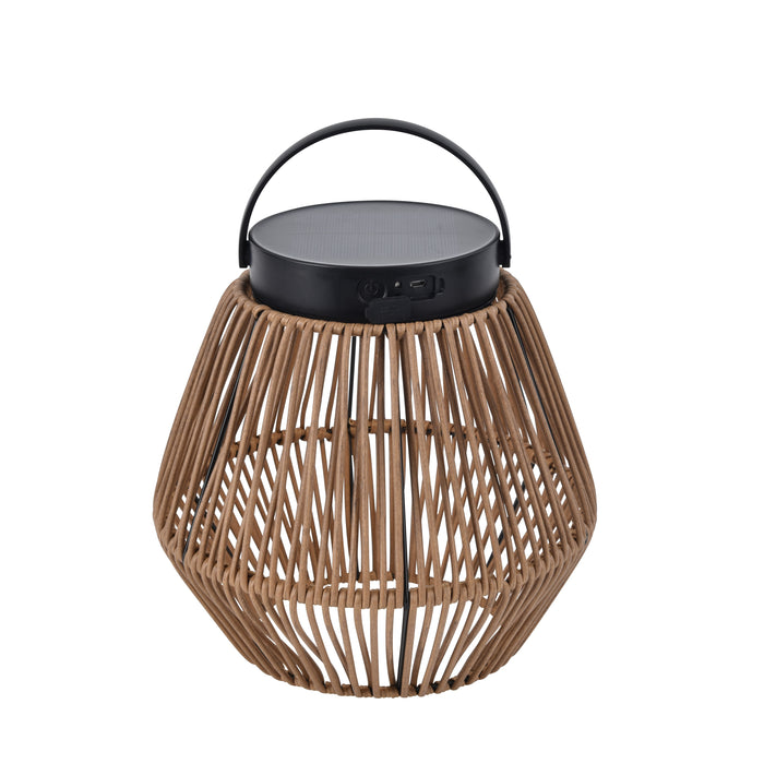 Lutec 6933708330 COPPA 2.8W IP44 LED Solar Outdoor Portable Lamp 4000K - Matt Black