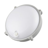 Timeguard LEDBHR25WPIR 25W 2000Lm Round Die Cast Bulkhead c/w PIR