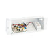 Saxby 72641 Sight Recessed 7.8W Gloss white paint & clear prismatic pc 7.8W LED module (SMD 2835) Daylight White - westbasedirect.com