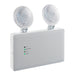 Saxby 72642 Sight Twin Spot ENM 2W Gloss white paint & frosted pc 2 x 2W LED module (SMD 2835) Daylight White - westbasedirect.com
