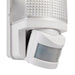 Saxby 73717 Motion LED PIR 1lt wall IP44 6W Frosted & gloss white pc 6W LED module (SMD 2835) CCT - westbasedirect.com