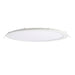 Saxby 73810 SirioDISC IP44 24W Matt white paint & frosted acrylic 24W LED module (SMD 2835) Cool White - westbasedirect.com