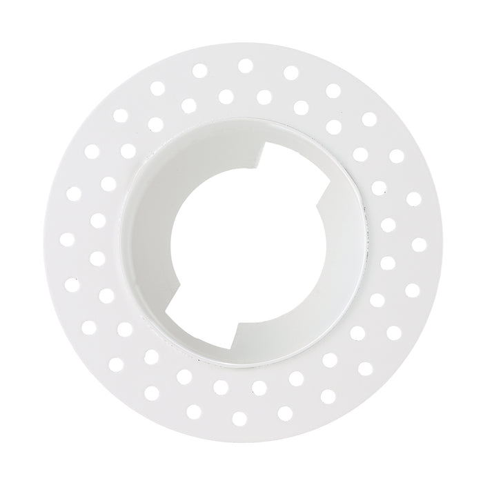 Saxby 75917 ShieldECO Trimless bezel round Matt white paint - westbasedirect.com