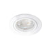 Saxby 76006 Cast fixed 50W Matt white paint 50W GU10 reflector (Required) - westbasedirect.com