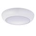 Saxby 77893 Forca Microwave IP65 12W Gloss white & opal pc 12W LED module (SMD 2835) Cool White - westbasedirect.com