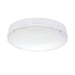 Saxby 77901 Forca CCT emergency IP65 18W Gloss white & opal pc 18W LED module (SMD 2835) CCT - westbasedirect.com