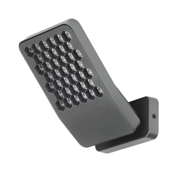 Lutec 7801601118 ATLANTIS 14W IP54 LED Anti Glare Floodlight 4000K - Dark Grey