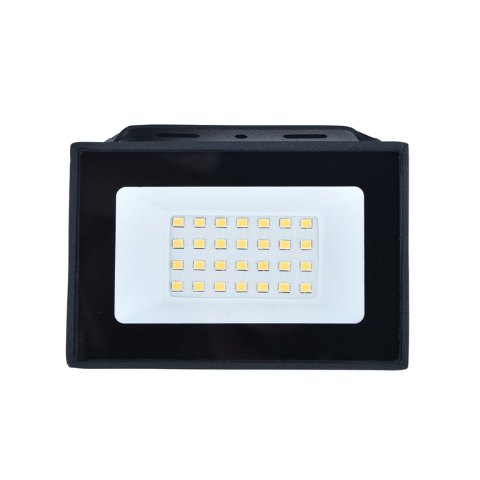 Lutec 7801702012 HALO 20W IP65 LED Floodlight 4000K - Black