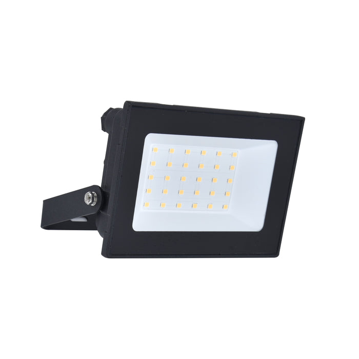 Lutec 7801703012 HALO 30W IP65 LED Floodlight 4000K - Black