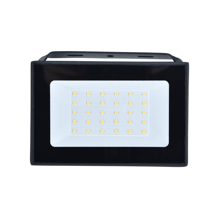 Lutec 7801703012 HALO 30W IP65 LED Floodlight 4000K - Black