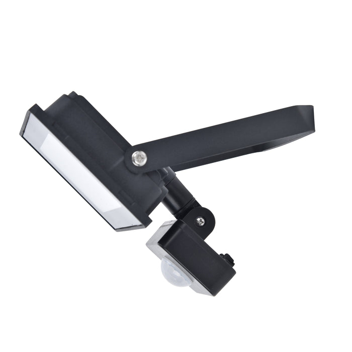Lutec 7801706012 HALO 20W IP44 LED Floodlight with PIR 4000K - Black
