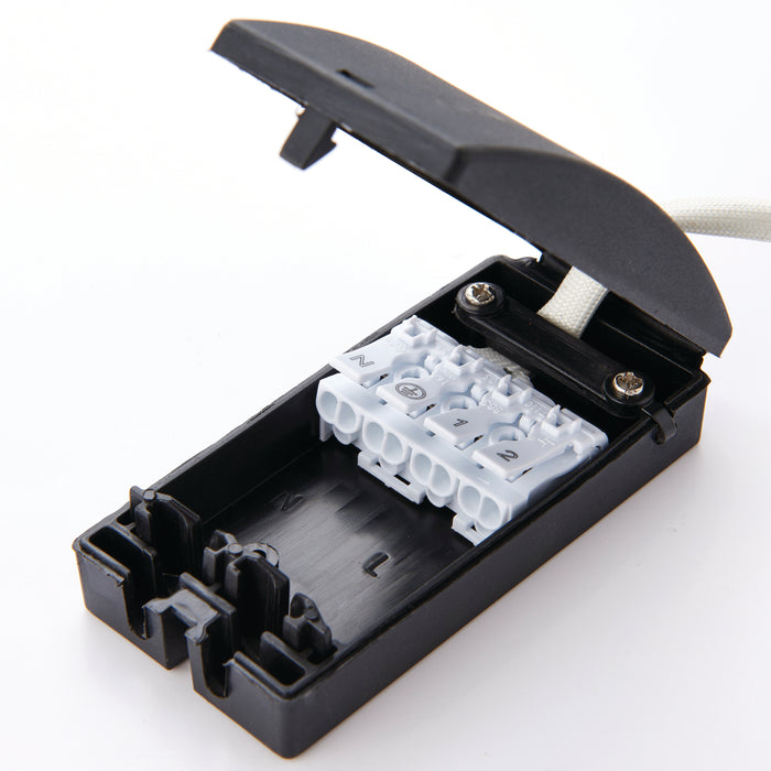 Saxby 78263 GU10 lampholder & fast fix box 50W 50W GU10 reflector (Required) - westbasedirect.com