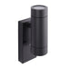 Saxby 78415 Palin photocell IP44 7W Anthracite grey & clear glass 2 x 7W LED GU10 (Required) - westbasedirect.com
