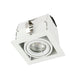 Saxby 78533 Garrix white Single 10W Matt white 10W LED GU10 Cool White (Required) - westbasedirect.com