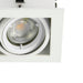 Saxby 78533 Garrix white Single 10W Matt white 10W LED GU10 Cool White (Required) - westbasedirect.com