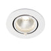 Saxby 78538 Axial round  15W Matt white paint & clear pc 15W LED module (COB) Cool White - westbasedirect.com