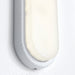 Saxby 78621 Pillo XL large IP54 18W Matt white textured & opal pc 18W LED module (SMD 2835) Cool White - westbasedirect.com