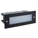 Saxby 78638 Seina plain IP44 3.5W Textured black paint & frosted pc 3.5W LED module (SMD 2835) Cool White - westbasedirect.com