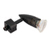 Saxby 78650 Conor track head 50W Matt black paint & black pc 50W GU10 reflector (Required) - westbasedirect.com