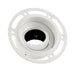 Saxby 78954 Trimless Downlight round 50W Matt white paint 50W GU10 reflector (Required) - westbasedirect.com