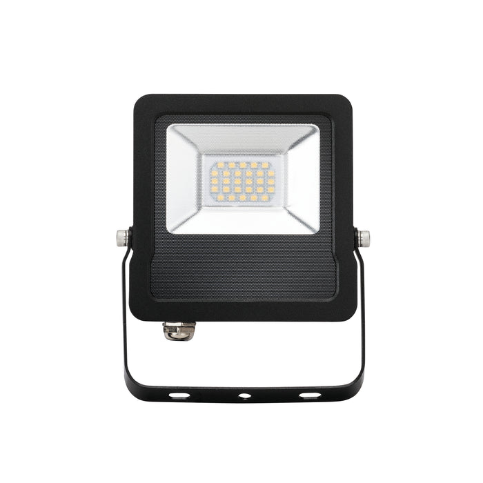 Saxby 78964 Surge IP65 20W Matt black paint & clear glass 20W LED module (SMD 2835) Cool White - westbasedirect.com