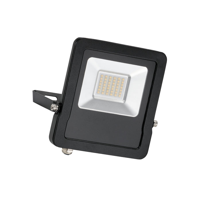 Saxby 78966 Surge IP65 30W Matt black paint & clear glass 30W LED module (SMD 2835) Cool White - westbasedirect.com