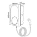 EVEC VEC04 Wall Mounted Smart EV Charger 22kW Three Phase Tethered Universal Socket Type 2 5M - westbasedirect.com