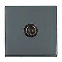 Hamilton 7G28T31 Hartland G2 Screwless 1G 20AX Intermediate Toggle Switch - Black Nickel