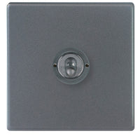Hamilton 7G2AT21 Hartland G2 Screwless 1G 20AX 2 Way Toggle Switch - Anthra Gray
