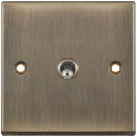 Selectric 7MPRO-674 7M-PRO 1 Gang 2 Way 10A Toggle Switch - Antique Brass