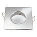 Saxby 80246 Speculo square IP65 50W Chrome effect plate & clear glass 50W GU10 reflector (Required) - westbasedirect.com