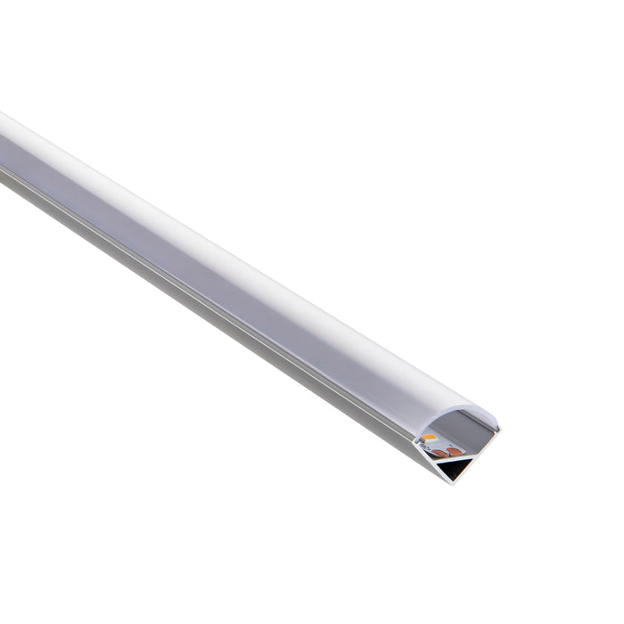 Saxby 80501-30PK Rigel Corner 2m Aluminium Profile/Extrusion Silver - 30 Pack