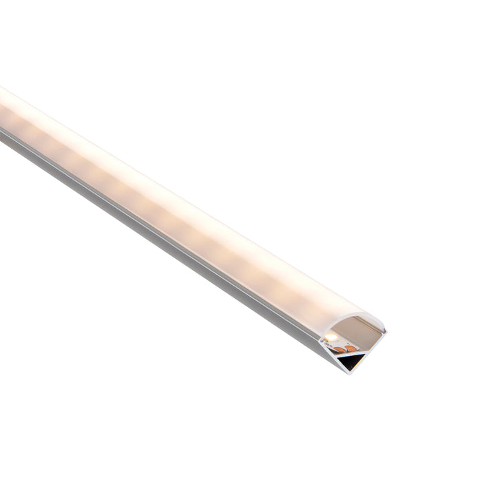 Saxby 80501-30PK Rigel Corner 2m Aluminium Profile/Extrusion Silver - 30 Pack