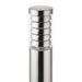 Saxby 81012 Tango bollard 1M IP44 8W Brushed stainless steel & clear pc 8W LED E27 Cool White (Required) - westbasedirect.com