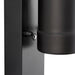 Saxby 81015 Icarus photocell 2lt wall IP44 7W Black polypropylene & clear pc 2 x 7W LED GU10 (Required) - westbasedirect.com