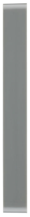 BG 817/G White Round Edge Single Square Spacer 10mm Grey - westbasedirect.com