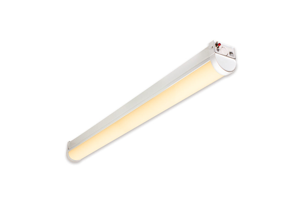 Integral ILBTC121 Lightspan+ T8 Batten 4Ft Em3Hr, Power & CCT Adjustable - 22/40W & 3000/4000/6300K, 120 Beam Linkable Non-Dimm - westbasedirect.com