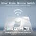 BG 881M/HC White Moulded Round Edge 1 Gang 2 Way Master Smart Dimmer Switch - westbasedirect.com