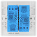 BG 882S/HC White Moulded Round Edge 2 Gang 2 Way Secondary Smart Dimmer Switch - westbasedirect.com