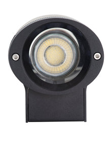 Forum Zink ZN-35594-BLK Helix GU10 IP44 Aluminium Up & Down Wall Light Black 35W Max. - westbasedirect.com
