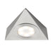 Saxby 90127 Nyx CCT 2.5W Brushed chrome effect plate & frosted pc 2.5W LED module (SMD 2835) CCT - westbasedirect.com