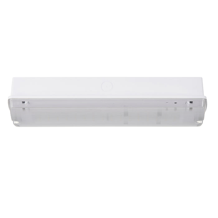 Saxby 91146 Sight Plus IP65 4.5W Clear prismatic & gloss white pc 4.5W LED module (SMD 2835) Daylight White - westbasedirect.com