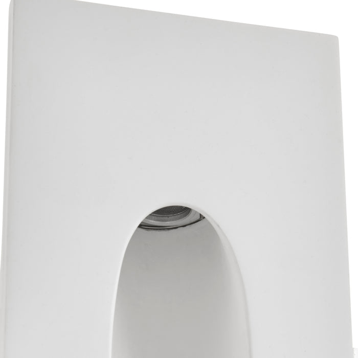 Saxby 92313 Zeke rectangular 1.6W White plaster 1.6W LED module (SMD 3535) Warm White - westbasedirect.com